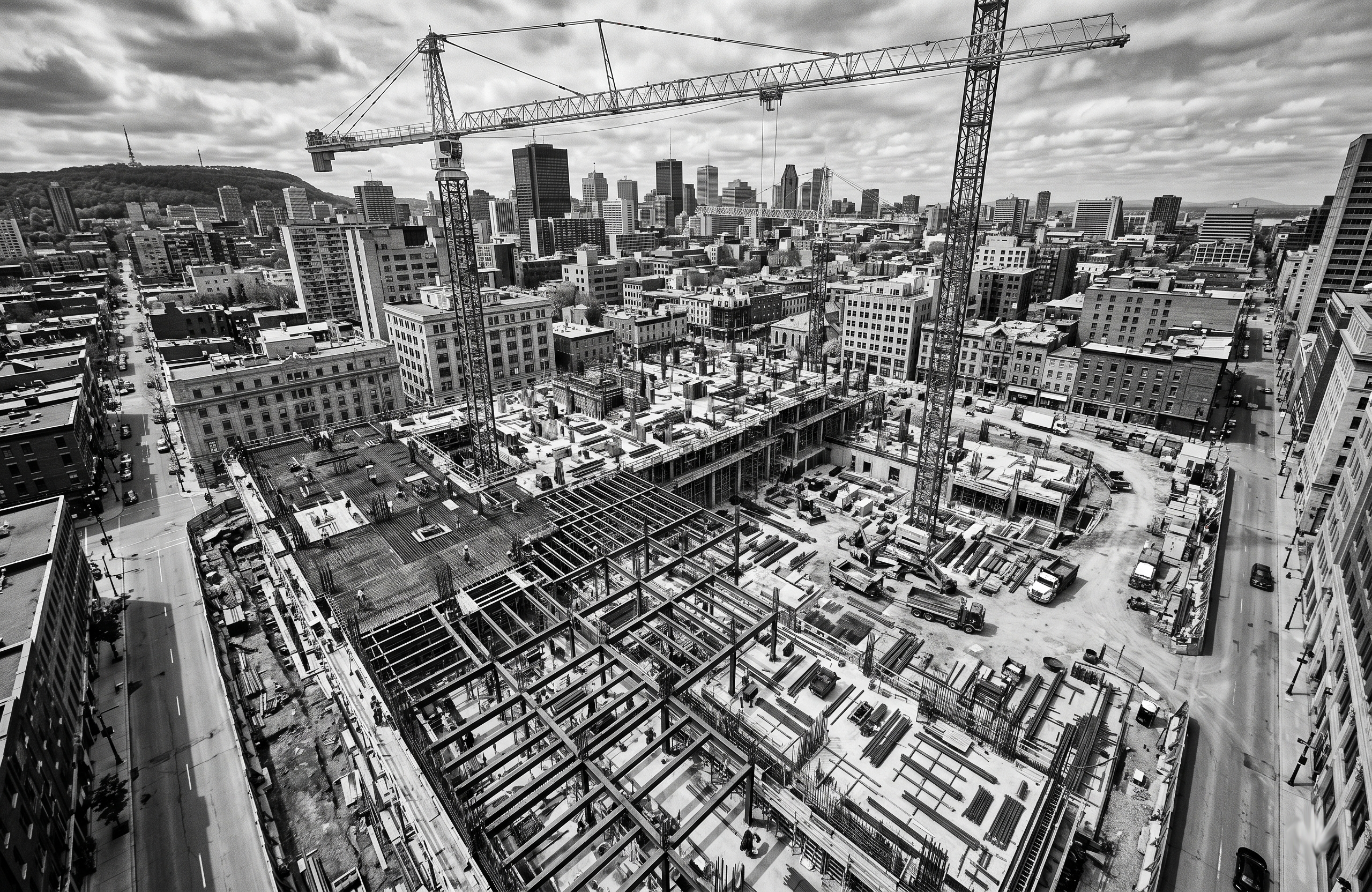 Au cœur du chantier